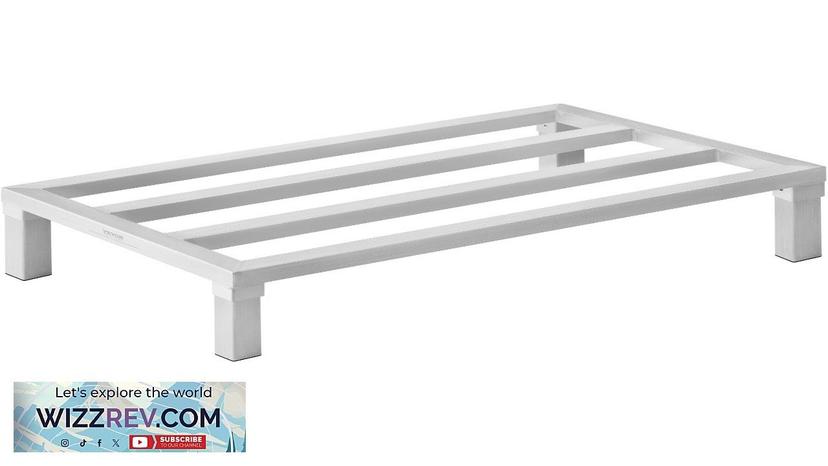 VEVOR Aluminum Dunnage Rack Stationary Dunnage Rack 36” x 20” x 8” Review