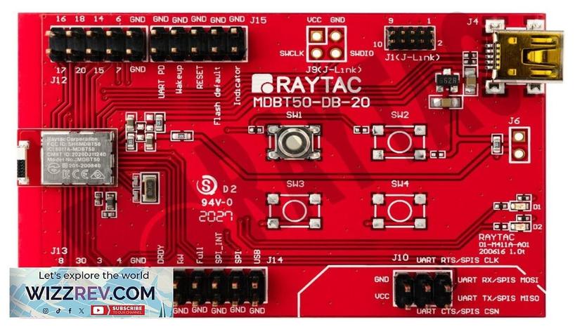 Bluetooth Low Energy Module Development Board MDBT50-DB-20 Review