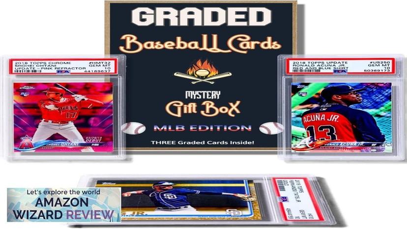 Three Graded Baseball Cards Mystery Box: MLB Edition │Three Premium PSA/BGS Graded Review