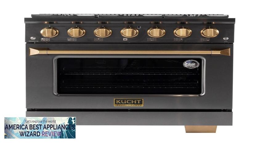 Kucht 36'' Gemstone Natural Gas Range With Sealed Burners 5.2 cu. ft. Review