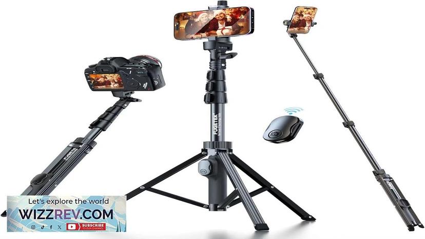 Fugetek 51" Professional Selfie Stick Tripod 100% All Aluminum Stick & Legs Review