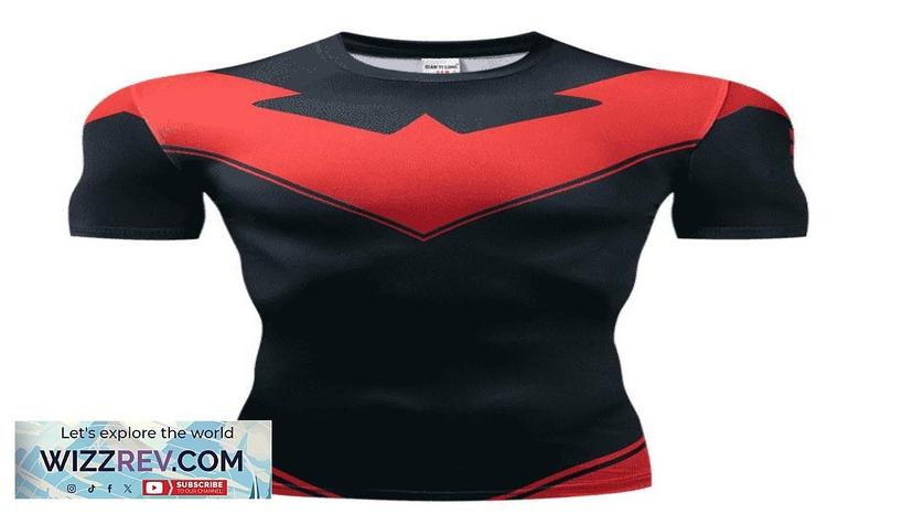 Red Hood DC Comic Classic Symbol Cool Design Workout T-shirt Review