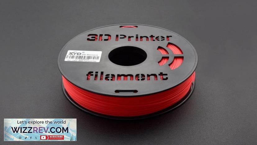 1.75mm-PLA-Fluorescent Red (1kg) (Discontinued) Review