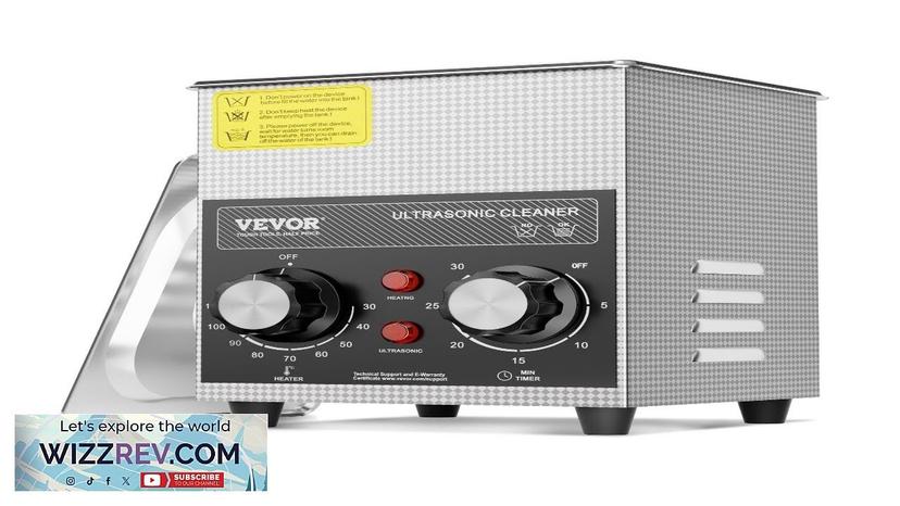 VEVOR Professional Jewelry Cleaning Machine 2L Jewelry Cleaner Ultrasonic Machine Review