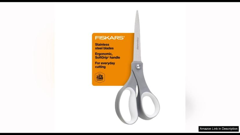 FISKARS All Purpose Scissors - High Performance and Designed for Comfort Review