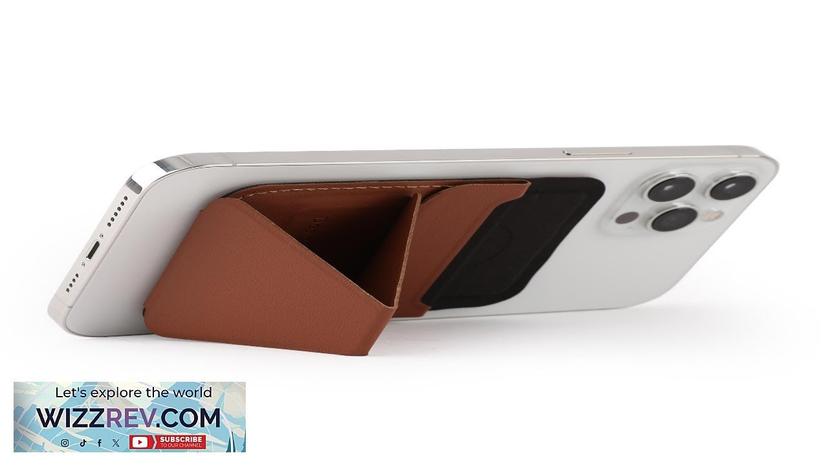 Snap-on Phone Stand and Wallet – SIENNA BROWN Review