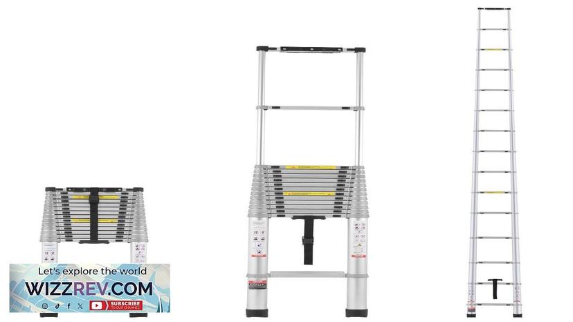 VEVOR Telescoping Extension Ladder 20.3FT Multi-button Retraction 419 LBS Review