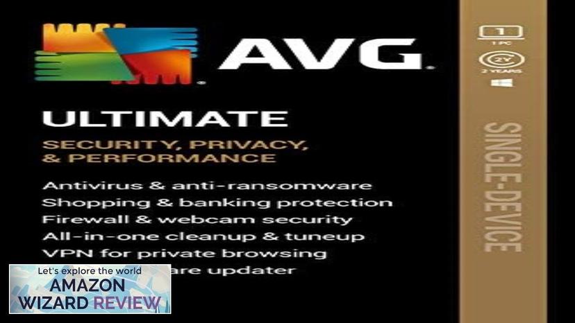 AVG Ultimate 2024 Antivirus+Cleaner+VPN 1 PC 2 Year Subscription  Download Review