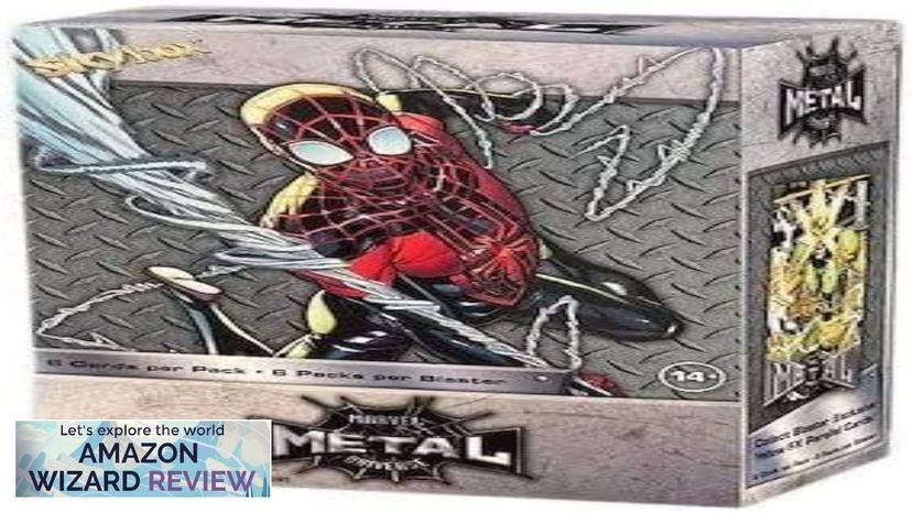 2022 Upper Deck Marvel Metal Universe Spider-Man BLASTER box (6 pks/bx) Review