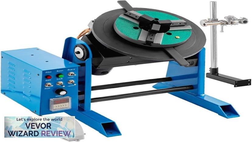 VEVOR Rotary Welding Positioner 30KG Welder Turntable Table 0-90º Positioning Turntable 1-15 Review