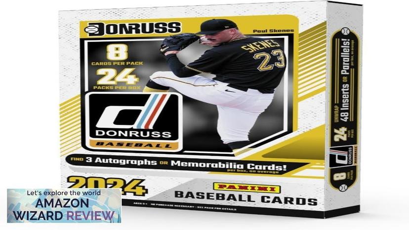 2024 Panini Donruss Baseball 3 Autographs or Memorabilia Per Hobby Trading Card Review