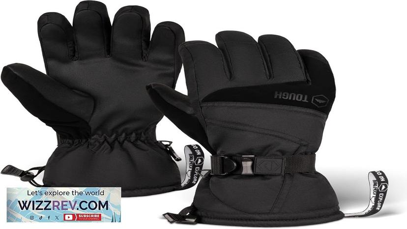 Tough Outdoors Ski Gloves Snow Gloves for Men & Women Review