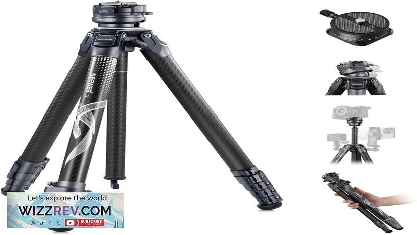 NEEWER LITETRIP LT32 62" Travel Tripod Carbon Fiber with ±15° Leveling Base Review