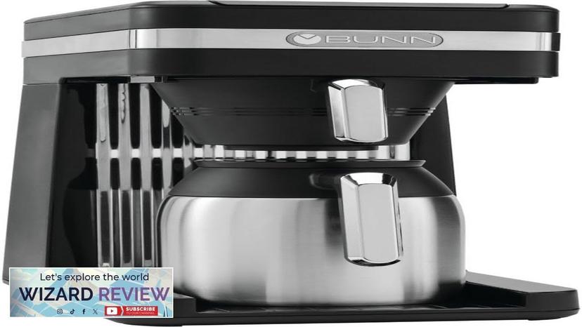 BUNN CSB3T 10 Cup Coffee Maker Black Stainless Steel Review