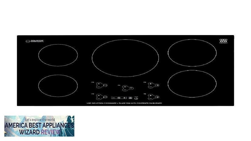 Equator 36'' Built In Induction Cooktop With 5 Burner In Black Review