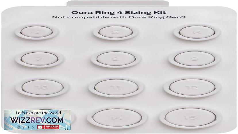 Oura Ring 4 Sizing Kit Size Before You Buy Oura Ring Review