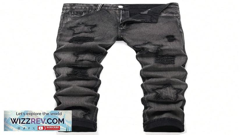 Men Ripped Frayed Bleach Wash Jeans SHEIN USA Review