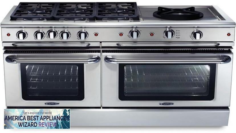 Capital Cooking 60" Freestanding All Gas Range With Natural Gas Review