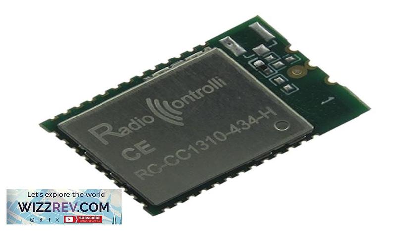 Transceiver Module CC1310 Based Pad Connection RC-CC1310-434-H Review