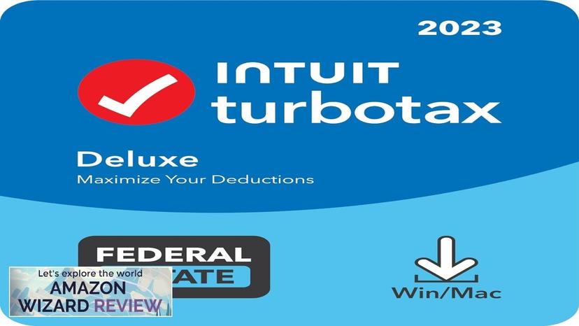 TurboTax Deluxe 2023 Tax Software Federal & State Tax Return  Amazon Exclusive Review