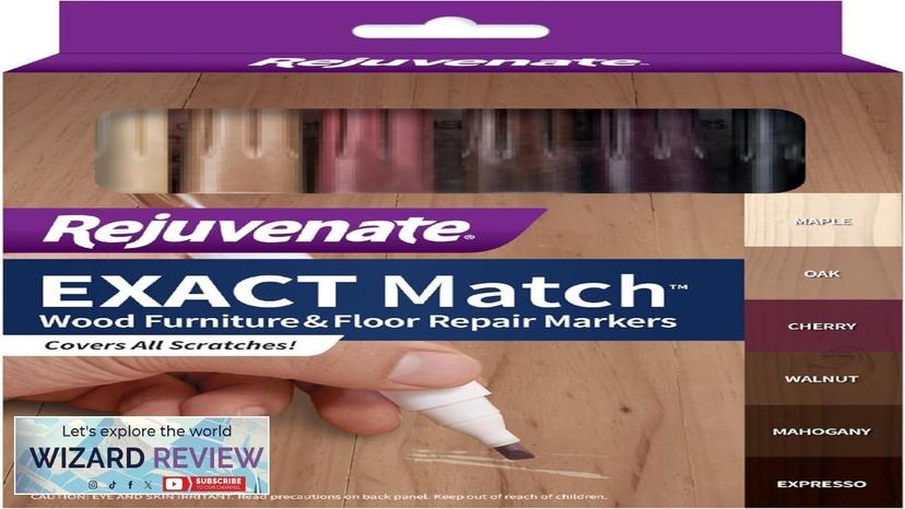 Rejuvenate Espr Furniture & Floor Repair Markers Make Scratches Disappear Wood-Combination Review