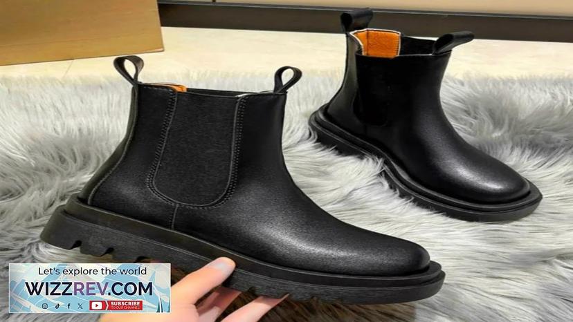 Women Boots Hot Luxury Thick Sole Chelsea Boots Women Flat Casual Boots Review