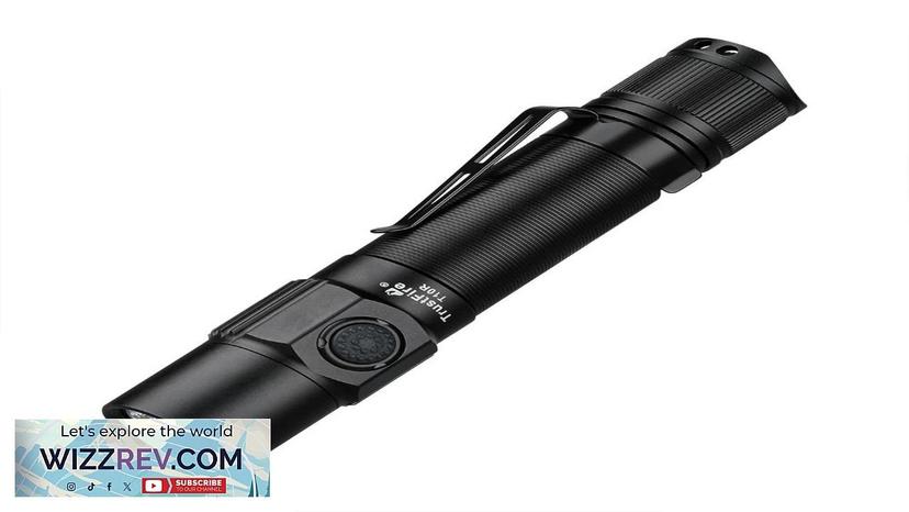 Trustfire T10R Army Tactical Flashlight 1800Lumen Powerful Type C USB Rechargeable 18650 Review