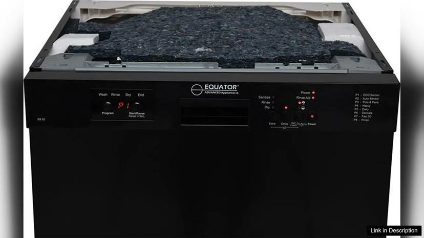 Equator 24'' Built In Dishwasher 14 Place Settings Front Control Review