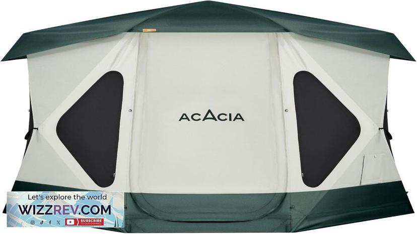 ACACIA Space Camping Tent XL 4-6 Person Large Family Tent with 6'10'' Review