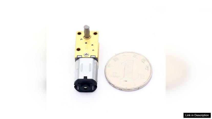 High Quality Materials 12mm Worm Gear Reduction Motor with 12V 135RPM 1:118 Review