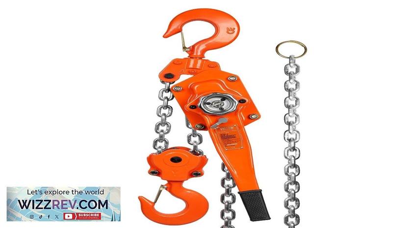 VEVOR Manual Lever Chain Hoist 6 Ton 13200 lbs Capacity 20 FT Review