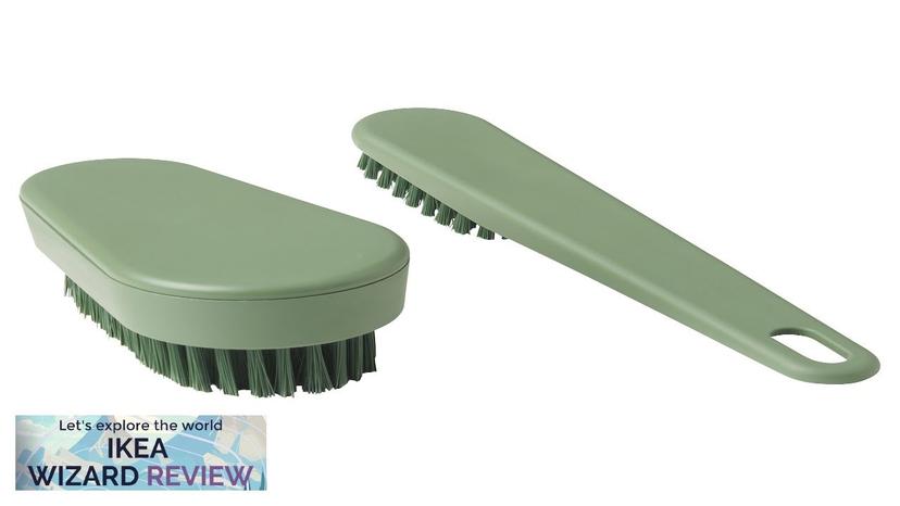 PEPPRIG IKEA Scrubbing brush set of 2 green Review