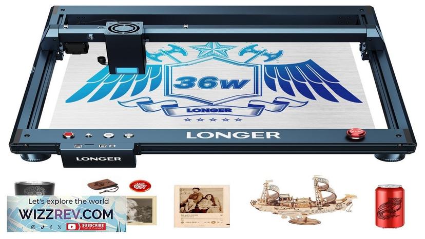 Longer Laser B1 30W Engraver (33-36W Output Power) Review