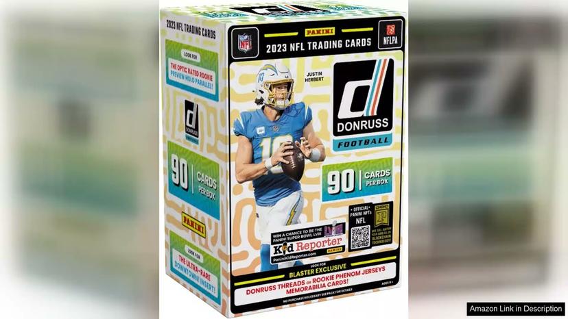 2023 Panini NFL Donruss Football Blaster Trading Cards Review