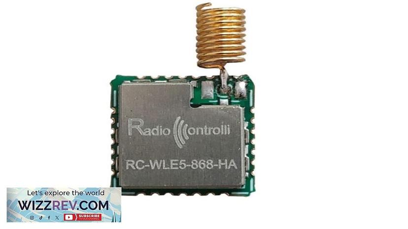 LORA Wireless Module STM32WLE5JC Based with Helical Antenna RC-WLE5-868-HA Review