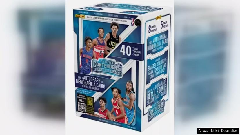 2023-24 Panini NBA Contenders Basketball Factory Sealed Blaster Box 1 Autograph or Review