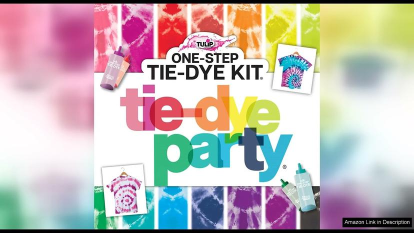 Tulip One-Step Tie-Dye Party, 18 Pre-Filled Bottles, Creative Group Activity Review