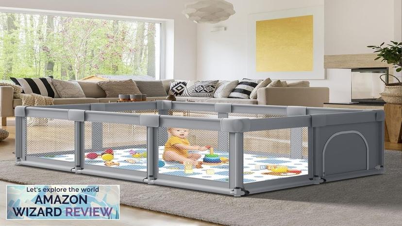 74" ×50" Large Baby Playpen Baby Playard for Babies and Toddlers Baby Review