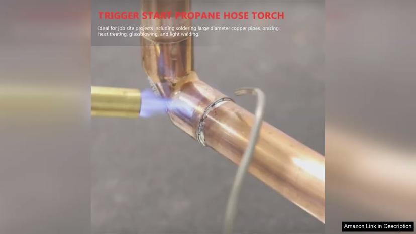 Propane Torch Hand Hose Mapp Gas TorchWelding TorchHose Length 1.5M/60"Maximum Operating Review