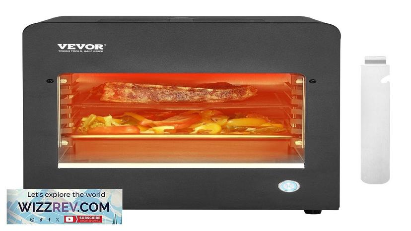 Electric Steak Grill 1800W Smokeless Infrared Broiler Stainless Steel Home Review