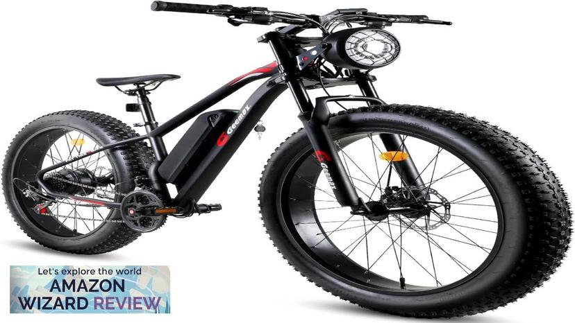 Geemax Electric Bike for Adults 26" x 4.0 Fat Tire Ebike 350W Review