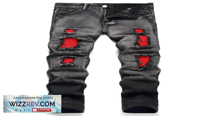 Men Ripped Frayed Pocket Zipper Jeans SHEIN USA Review