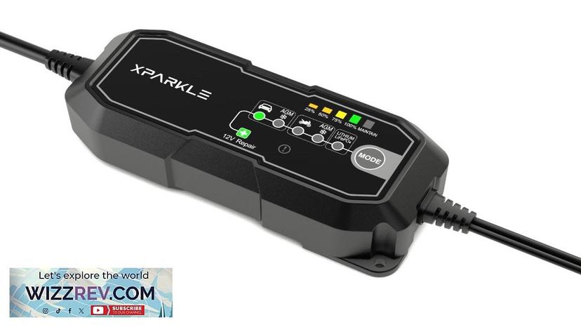 Xparkle 12V Smart Car Battery Charger and Maintainer Review