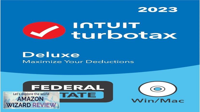 TurboTax Deluxe 2023  Disc Review