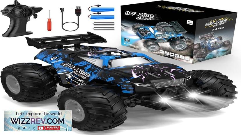 Remote Control Car All-Terrain Remote Control Truck for Boys Rechargeable Rc Truck Review