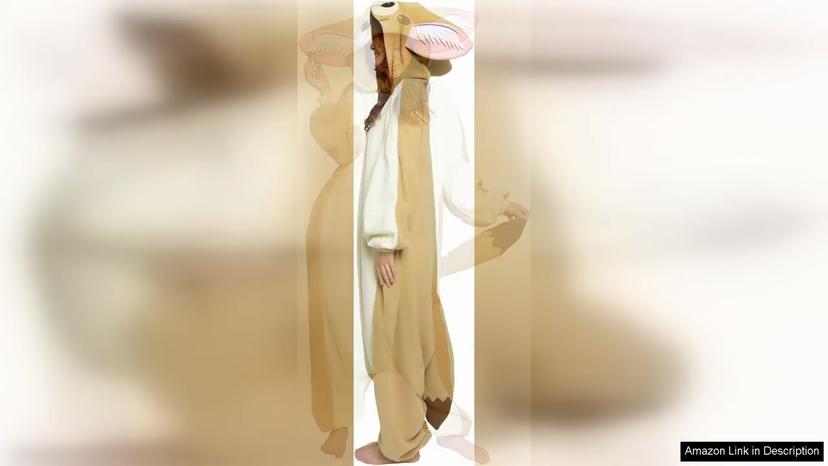 SAZAC Fennec Fox Kigurumi Halloween Costume Onesie Review