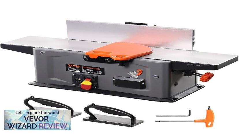 VEVOR Spiral Benchtop Jointer 6 in 1.5HP 10000 RPM Bench Top Wood Review