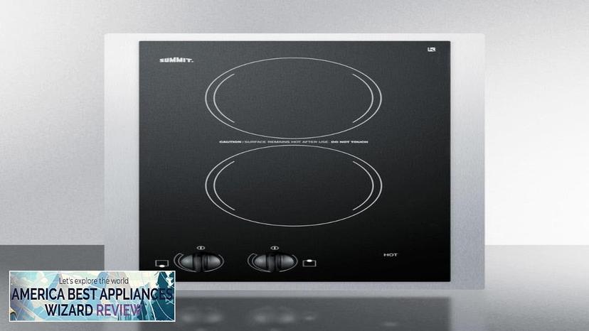 Summit 15" Wide 230V 2-Burner Radiant Cooktop ADA Compliant Black Review