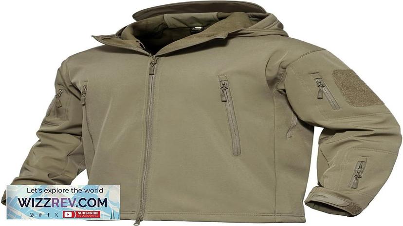 MAGCOMSEN Men's Tactical Jacket 7 Pockets Performance Fleece Lined Water Resistant Soft Review