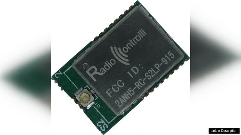 Sub 1GHz Multichannel Radio Transceiver Module S2LP Based RC-S2LP-915 Review